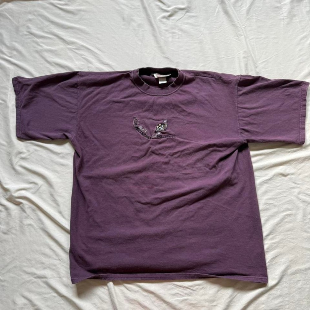 Dolly Parton / Dollywood "Love Is Like A Butterfly" Embroidered T-Shirt